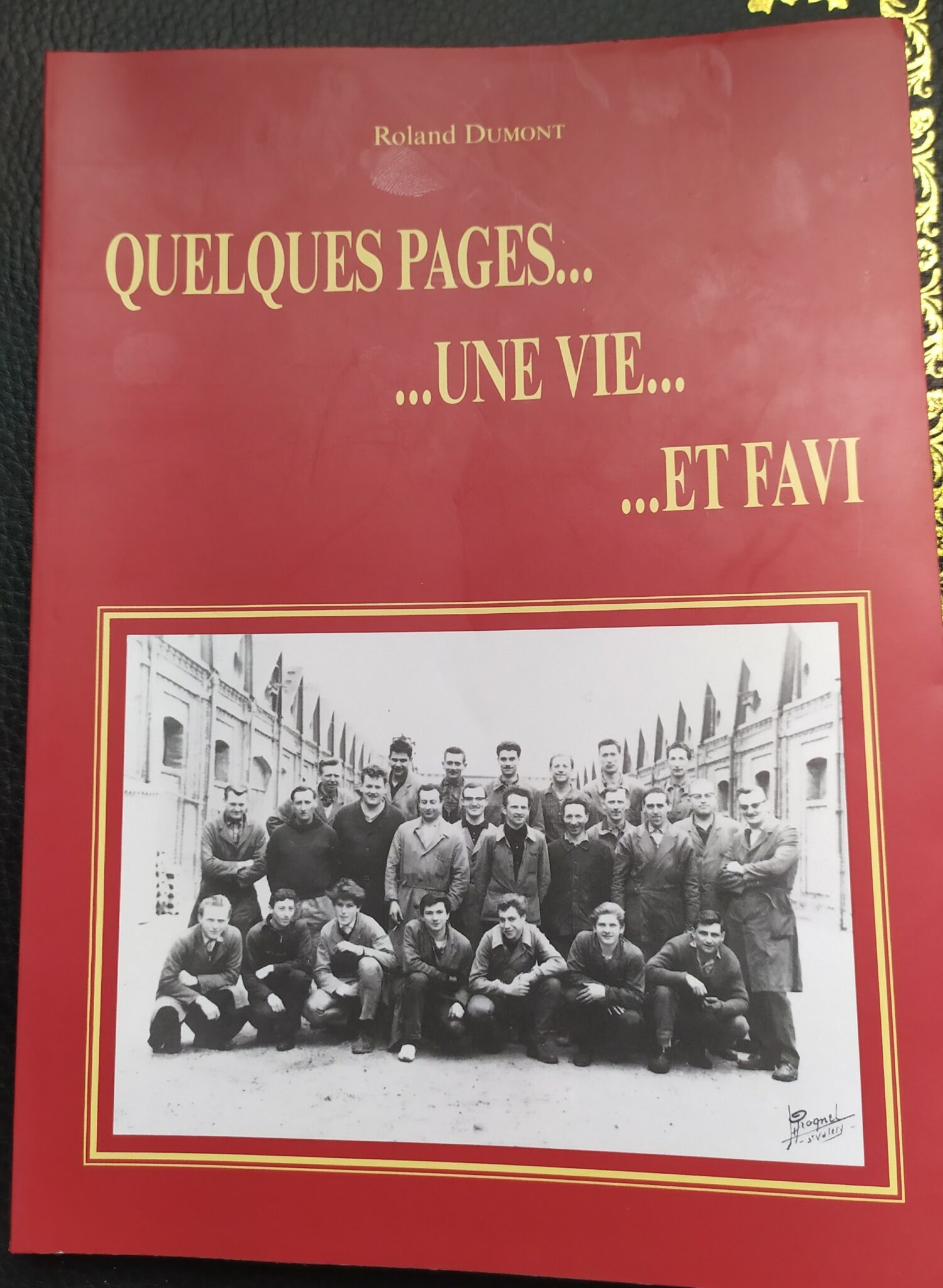 Quelques pages…. Une vie …. et FAVI - Fonderie & PIWI