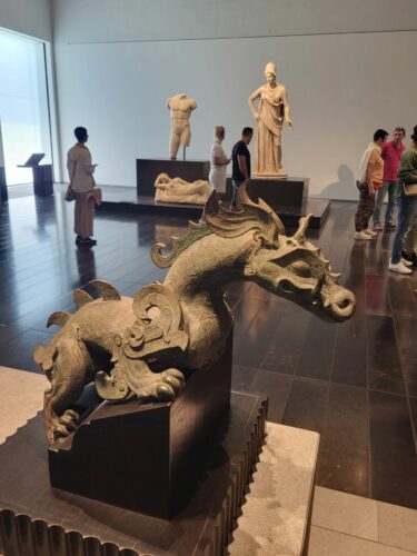dragon en bronze